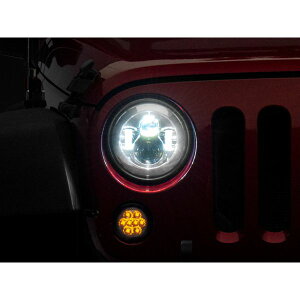 �yUSA�݌ɂ���z Raxiom 97�N-18�N Jeep �����O���[ TJ/JK Axial Series LED Daymaker Headlights- Chrome Housing (Clear Lens) raxJ108043 HD�X