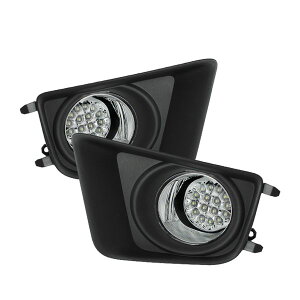 �yUSA�݌ɂ���z Spyder �g���^ Tacoma 2012�N-2015�N LED �t�H�O���C�g w/swch �N���A FL-LED-TTA2012�N-C spy5075154 HD�X