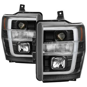 yUSA݌ɂz Spyder 08N-10N Ford F-250 SD vWFN^[ wbhCg V2-Switch Back Light Bar ubN PRO-YD-FS08V2-SBLB-BK spy5086228 HDX