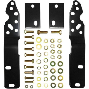 �yUSA�݌ɂ���z Westin/Fey 72�N-93�N Fleet Side/97�N-98�N F-250/350HD (Exc. 250LD) Universal Bumper �}�E���g�L�b�g �u���b�N wes92230 HD�X