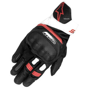 アルパインスターズ レザーグローブ SP-5 黒/白/赤 Mサイズ 8021506614845 JP店