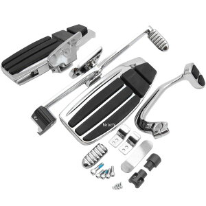 【USA在庫あり】 クリアキン Kuryakyn ドライバーフットボード 01年以降 GL1800、F6B kur4038 JP店