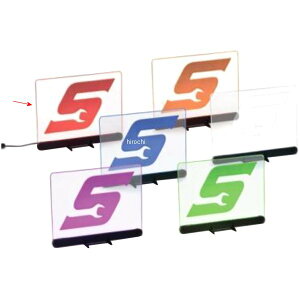 XibvI Snap-on pl Cg ` "S" LED 11" Ch bh KALED8X11R JPX