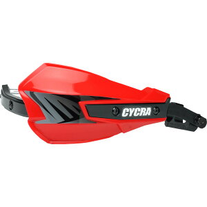 yUSA݌ɂz TCN CYCRA VORTEX HAND GUARD/W jo[T U-CLAMPS - RED 0635-2678 JPX