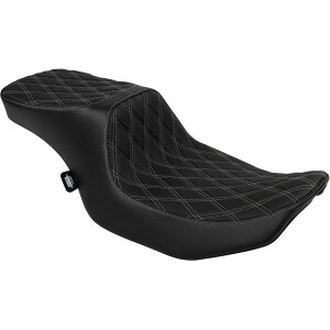 �yUSA�݌ɂ���z DRAG SPECIALTIES SEATS formance Predator 2-up Double Diamond �V���o�[ �r�j�[�� 0801-1949 JP�X