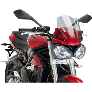 �yUSA�݌ɂ���z �v�[�` Puig �E�B���h�X�N���[�� NEW GEN �g���C�A���t Street Triple765 ���C�g�X���[�N 2301-2827 JP�X