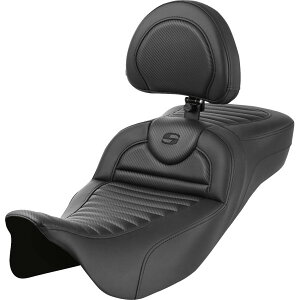 �yUSA�݌ɂ���z �T�h������ Saddlemen �V�[�g ROADSOFA TR CF EXT RCH W/ DRIVER BR 0801-1819 JP�X