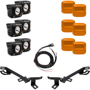 �yUSA�݌ɂ���z ���W�b�h�C���_�X�g���[ Rigid Industries ���{���u �w�b�h���C�g�L�b�g Can-Am 2001-2825 JP�X