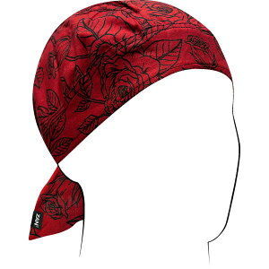 �yUSA�݌ɂ���z �U���w�b�h�M�A ZAN Headgear FLYDANNA �u���b�N �� ���b�h ROSES 2504-0578 JP�X