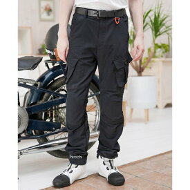 【メーカー在庫あり】 PK-758 コミネ KOMINE 2025年春夏モデル エニグマライト クールドライカーゴパンツ 黒 Lサイズ 07-758 JP店