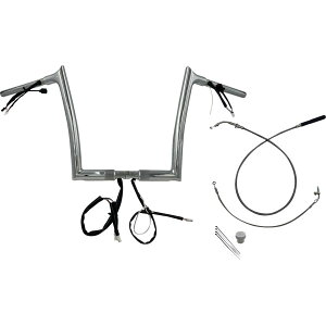 �yUSA�݌ɂ���z �t�@�b�g�o�K�[�Y FAT BAGGERS H-BAR EZ INSTALL WIRED 1.25 POINTED TOP CHR 12 FLTRX, SE 0601-6913 JP�X