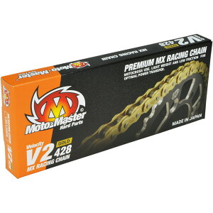 �yUSA�݌ɂ���z ���g�}�X�^�[ Moto-Master MX CHAIN V2-428G, 130 LINKS, GOLD 1220-0448 JP�X