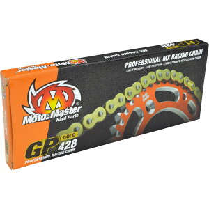 �yUSA�݌ɂ���z ���g�}�X�^�[ Moto-Master MX CHAIN GP-428G, 134 LINKS, GOLD 1220-0456 JP�X