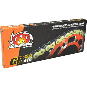 �yUSA�݌ɂ���z ���g�}�X�^�[ Moto-Master MX CHAIN GP-415G, 134 LINKS, GOLD 1221-0414 JP�X