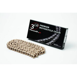�yUSA�݌ɂ���z Vortex Racing 530 Z 3D Rivet Master 150 Links- Black Gold vtx530Z3D-150KG JP�X