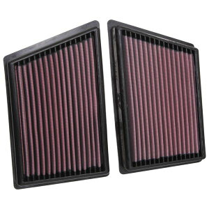 �yUSA�݌ɂ���z K&N 19 Porsche 911 3.0L H6 F/I Drop In Replacement Air Filter knn33-3153 JP�X