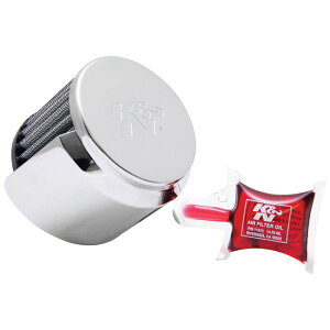 �yUSA�݌ɂ���z K&N 1in Flange L x 3in OD x 2.5in Height Clamp On Crankcase Vent Filter knn62-1516 JP�X