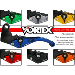 �yUSA�݌ɂ���z Vortex Racing H-L202 F33 Brake Lever Long- Black vtxLVB192 JP�X