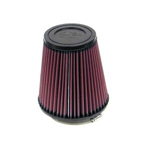 �yUSA�݌ɂ���z K&N Round Tapered Universal Air Filter 3.5in Flange ID / 5.75in Base OD / 3.75in Top OD / 6in H knnRF-1031 JP�X