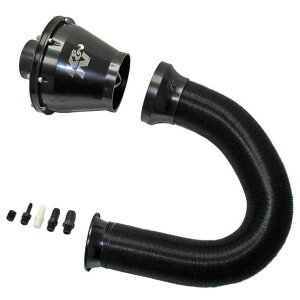 �yUSA�݌ɂ���z K&N Universal Apollo Black Cold Air Intake - 70mm OD FLG PP knnRC-5052AB JP�X