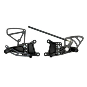 �yUSA�݌ɂ���z Vortex Racing 03-05 Yamaha YZF-R6, 06-09 YZF-R6 S Rear Set- Black vtxRS602K JP�X