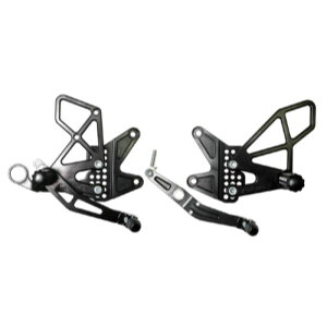 �yUSA�݌ɂ���z Vortex Racing 06-16 Yamaha YZF-R6 Rear Set- Black vtxRS616K JP�X