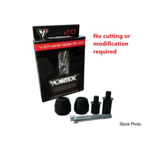 �yUSA�݌ɂ���z Vortex Racing 13-19 Kawasaki ZX 6 R 636 V3 2.0 Frame Slider Kit- No Cut vtxSR133 JP�X