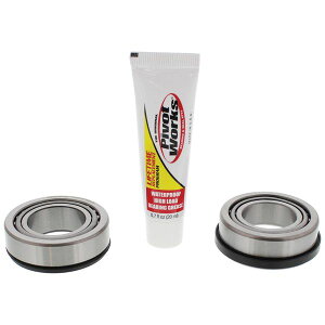 �yUSA�݌ɂ���z Pivot Works 92-05 Kawasaki KX125 Steering Stem Bearing Kit pivPWSSK-K02-021 JP�X