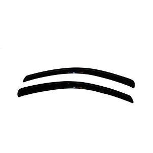 �yUSA�݌ɂ���z AVS 06-11 Honda Civic Coupe Ventvisor Outside Mount Window Deflectors 2pc - Smoke avs92410 JP�X