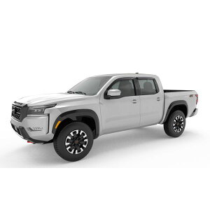 yUSA݌ɂz AVS 2022 Nissan Frontier (Crewcab Pickup) Ventvisor Outside Mount Window Deflectors 4pc - Smoke avs94788 JPX