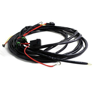 �yUSA�݌ɂ���z Baja Designs Pro/Sport 3 Pin 150 Watt Hi-Beam Harness (2 Light Max) baj640163 JP�X
