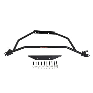 �yUSA�݌ɂ���z BBK 94-04 Mustang V6 GT Tubular Strut Tower Brace - Black Powdercoat Finish bbk2516 JP�X