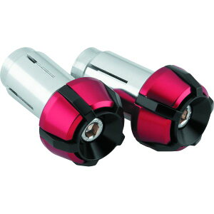 �yUSA�݌ɂ���z BikeMaster Anti-Vibration Bar Ends - Black/Red bkm152152 JP�X