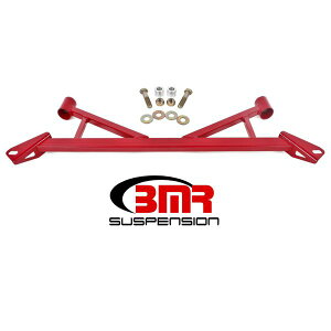 �yUSA�݌ɂ���z BMR 15-17 S550 Mustang Front 4-Point Subframe Chassis Brace - Red bmrCB006R JP�X