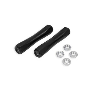�yUSA�݌ɂ���z BMR 67-69 1st Gen F-Body / 70-74 3rd Gen X-Body Tie Rod Sleeves 5/8in Thread - Black Anodized bmrTRS003 JP�X