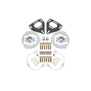 �yUSA�݌ɂ���z BMR 16-24 Chevy Camaro Caster Camber Plates - Black Hammertone bmrWAK360H JP�X