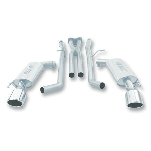 �yUSA�݌ɂ���z Borla 05-06 Pontiac GTO Coupe 2dr 6.0L 8cyl AT/MT 4spd/6spd RWD SS Catback Exhaust w/ inXin Pipe bor140165 JP�X