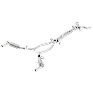 �yUSA�݌ɂ���z Borla 10-13 Chevy Camaro SS 6.2L V8 ATAK Catback Exhaust Incl. X Pipe works w/GFX Package bor140378 JP�X