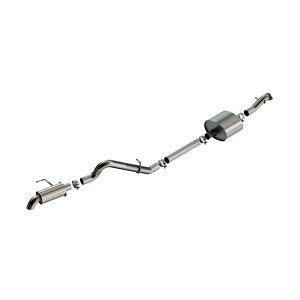 �yUSA�݌ɂ���z Borla 21-22 Ford Bronco 2.7L 2DR/4DR T-304 Stainless Steel Cat-Back Touring Exhaust - Brushed bor140901 JP�X