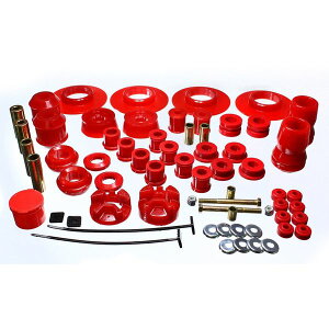 �yUSA�݌ɂ���z Energy Suspension 01-05 Chrysler PT Cruiser FWD Red Hyper-flex Master Bushing Set eng5.18108R JP�X