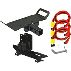 �yUSA�݌ɂ���z KFI 10-13 New Holland Rustler 120/ 125 / Case IH Scout XL Winch Multi Mount Kit kfiUTV-435 JP�X