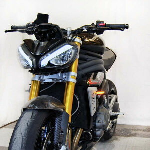 �yUSA�݌ɂ���z New Rage Cycles 21+ Triumph Speed Triple 1200 RS Front Turn Signals newTRIPLE-FB JP�X
