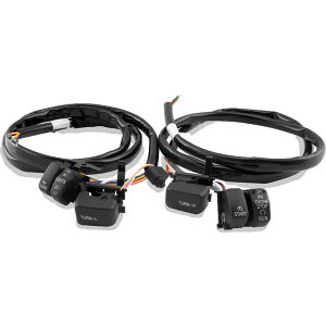 �yUSA�݌ɂ���z Twin Power 96-06 Big Twin and XL Black Handlebar Switch Kit twp482653 JP�X