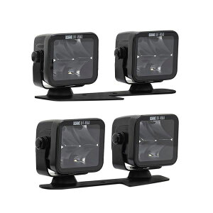 �yUSA�݌ɂ���z Borne Off-Road 21+ Bronco Light Pods 4pc Ditch 3x3 Flood Upfit brnBNLT-BR-21-DT4FU JP�X