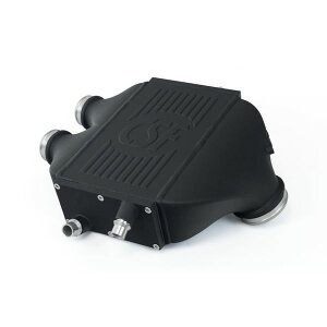 �yUSA�݌ɂ���z CSF 2014+ BMW M3/M4 (F8X) Top Mount Charge-Air-Cooler - Crinkle Black csf8082 JP�X