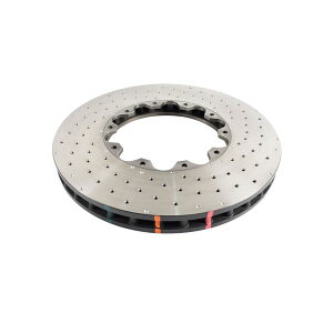 �yUSA�݌ɂ���z DBA 19+ Chevrolet Camaro ZL1 (w/ M6 Nuts) 5000 Series Cross Drilled & Dimpled Brake Rotor dbaDBA53916.1XD JP�X