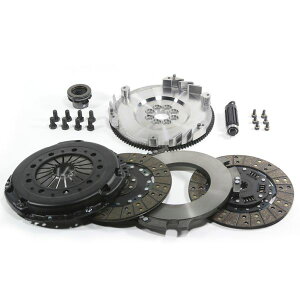 �yUSA�݌ɂ���z DKM Clutch BMW E34/E36/E39/E46/Z3 (6 Cyl) MS Twin Disc Clutch w/Steel Flywheel (660 ft/lbs Torque) dkmMS-006-005 JP�X
