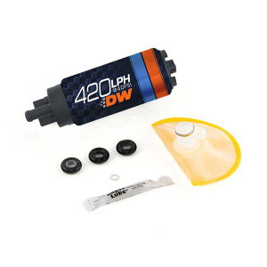 �yUSA�݌ɂ���z Deatschwerks DW420 Series 420lph In-Tank Fuel Pump w/ Install Kit For G35 03-08 350Z 03-08 dwk9-421S-1005 JP�X