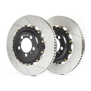 �yUSA�݌ɂ���z GiroDisc Porsche 911 Carrera (997) w/PCCB (w/GT3/Turbo Pad Shape) Slotted Front Rotors girA1-032 JP�X