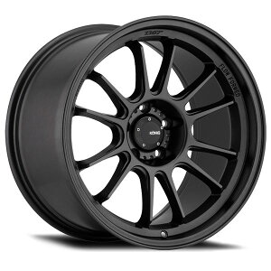 �yUSA�݌ɂ���z Konig Hypergram 18x9.5 5x114.3 ET25 Matte Black kngHG98514255 JP�X